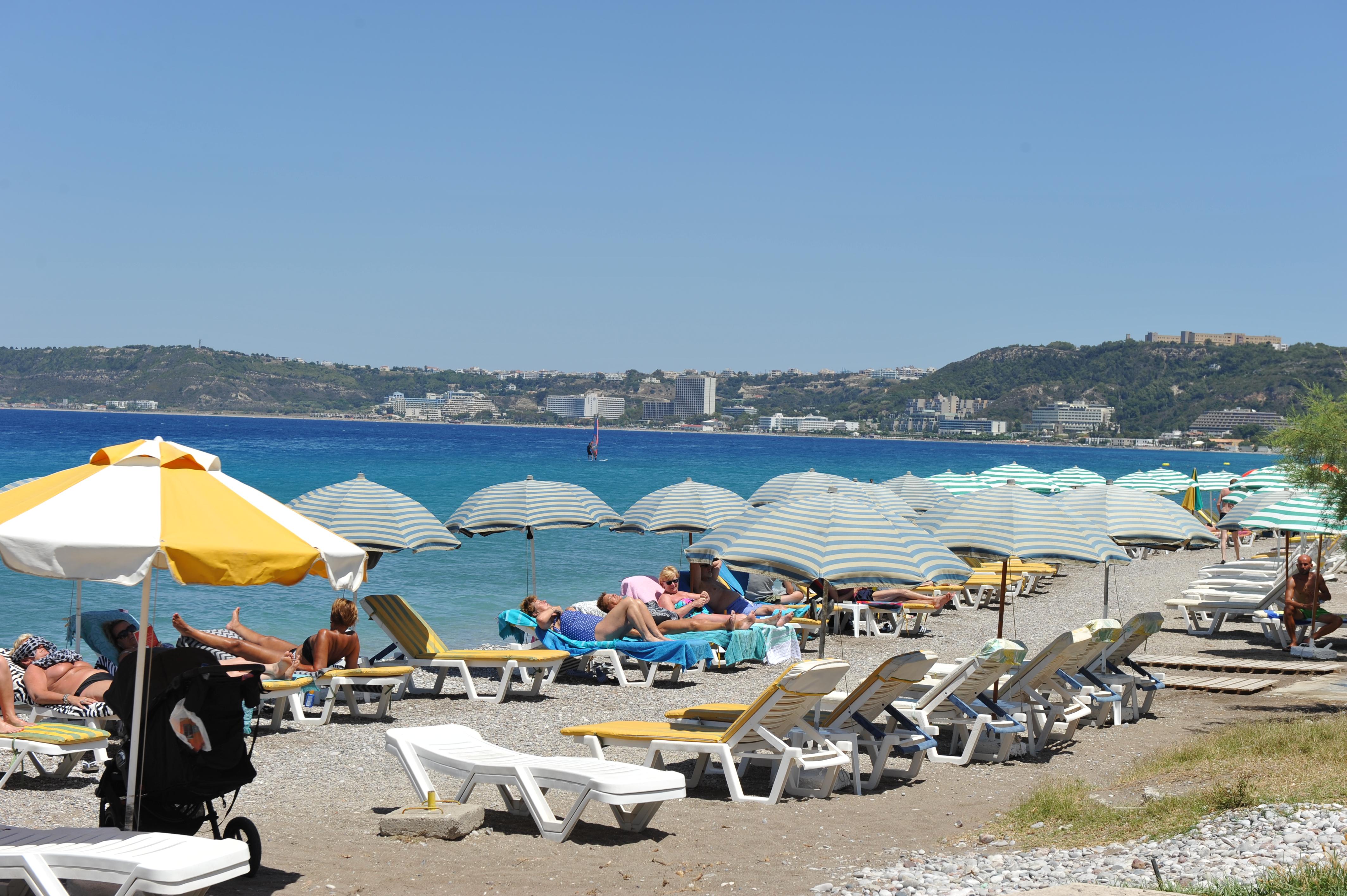Heleni Beach Hotel Ялиссос Экстерьер фото